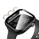Tech-Protect Defense vāciņi Apple Watch 46 mm, melns un caurspīdīgs, 2 gab.
