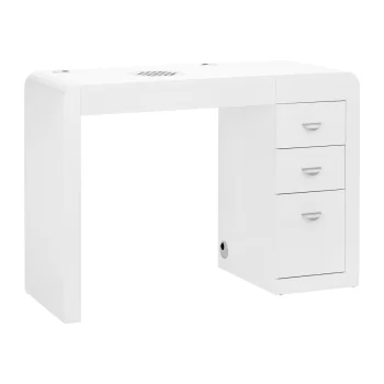 Маникюрный стол Activeshop 312 с вытяжкой, белый