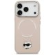 Karl Lagerfeld Choupette Pin MagSafe Phone Case Cover iPhone 17 Pro - Pink
