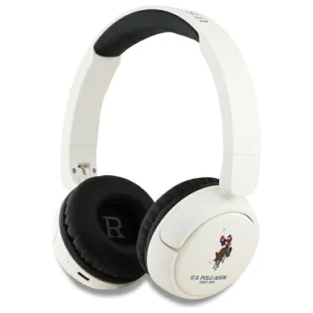 US Polo DH Color Logo Bluetooth-kõrvaklapid, valged