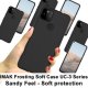 Google Pixel 5a 5G IMAK UC-3 Series Matte Shockproof TPU Protective Cover Case Shell, Black | Чехол Обложка...