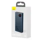 Baseus Adaman portatīvais akumulators 20000mAh 65W Quick Charge 4.0 Power Delivery zils | Bank 2X Usb / 1X Type C...