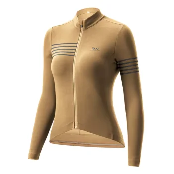 Rockbros YPW065 Women's Long Sleeve Cycling Jersey L - Yellow