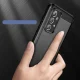 Гибкий TPU чехол Carbon Case для Samsung Galaxy A73, черный