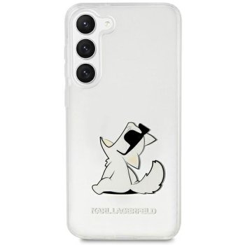 Samsung Galaxy S23+ Plus (SM-S916) Karl Lagerfeld Choupette Fun Case Cover (KLHCS23MCFNRC), Transparent | Telefona...