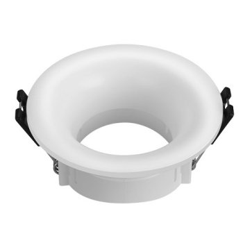 Iebūvējams LED Gaismekļa telefona vāciņš maciņs GU10 MR16 Ø86mm Balts