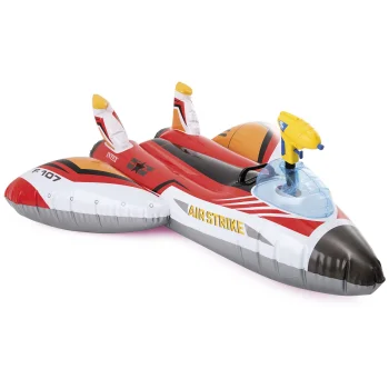 Intex Inflatable Airplane with Water Gun, Red