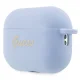 Guess AirPods Pro 2 vāciņš Silicone Charm Heart zils