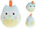 Kid\'s Educational Sensory Tumbler Toy Roly-poly Rattle \"Owl\", Light Blue