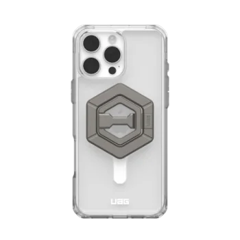 UAG Plyo Magsafe Case with Magnetic Ring Stand for iPhone 16 Pro Max - Titanium