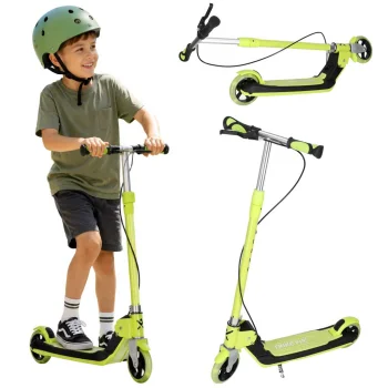 Детский складной самокат Trike Fix с LED-колесами и двумя тормозами,...