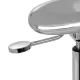 Gabbiano Fine Silver Roll Speed frizieru taburete, sudraba