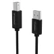 Wozinsky WKDDY4S USB-A - USB-B kabelis 480 Mb/s, 1 m, melns