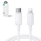 Кабель Joyroom Multi-Color Series A14 USB-C / Lightning 30W 1.2м, белый