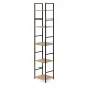 Loft stila plaukts ar metāla rāmi un 5 plauktiem ModernHome
