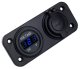 Aizdedzes ligzda. 2xUSB | Light socket.