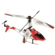 Syma S107H RC helikopters ar pulti (2.4GHz, RTF), sarkans