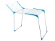 Foldable Clothes Drying Rack, 150 cm, White/Blue