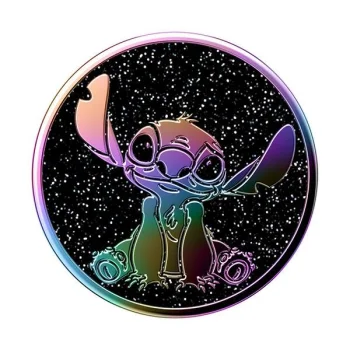 Popsockets 2 emaljas Oil Slick Stitch turētājs un telefona statīvs