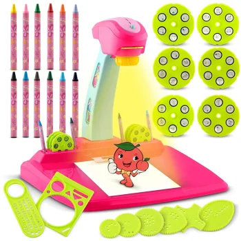 Bērnu projektors zīmēšanai Ricokids 772000, rozā