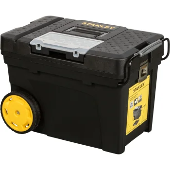 Instrumentu kaste uz riteņiem Stanley 1-97-503, 53 l, melna
