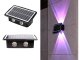 Outdoor Solar Wall Light, LED Facade Lamp, IP65