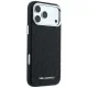 Karl Lagerfeld Grained Allover Logo MagSafe vāciņš priekš iPhone 17/18 Pro Max, melns
