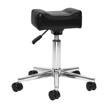 Sillon Bell Mobilais Pedikīra Pēdu Paliktnis Melns | Mobile Pedicure Footstool Black