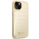Guess Croco Collection vāciņš iPhone 14 Plus - Zelta