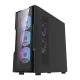 Корпус для ПК Darkflash DK431 Glass с 4 RGB-вентиляторами, черный