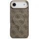 Чехол Guess 4G PU Classic Logo MagSafe для iPhone 17 Air - коричневый