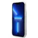 Чехол Karl Lagerfeld для iPhone 14 Plus Liquid Glitter Karl Head Серебристый
