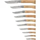 Opinel Traditional 10 Kabatas Nažu Kolekcijas Komplekts Koka Kastē