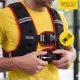 4FIZJO svara veste treniņiem 5 kg, melna/sarkana