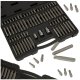 KAFUWELL 75-Piece Screwdriver Bit Set with Short & Long Hex Torx Bits in Case