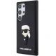 Karl Lagerfeld Samsung Galaxy S24 Ultra Case 3D Rubber Ikonik, Black