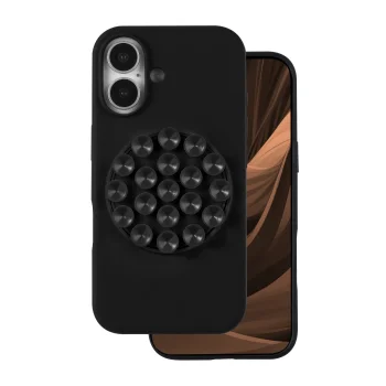 TFO Silicone Stick vāciņš Apple iPhone 16 6,1", melns