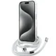 Karl Lagerfeld iPhone 15 Pro Max Case Crossbody IML Karl Head MagSafe - Transparent