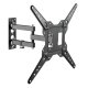 Maclean MC-701N TV un monitora sienas stiprinājums, 23-55\", līdz 30kg, melns