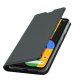 Google Pixel 5a 5G Magnetic PU Leather Phone Stand Card Slot Case Book Cover, Black | Чехол для...