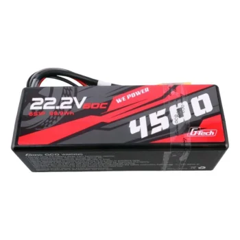 Gens ace G-Tech LiPo akumulators 4500mAh 6S1P 22.2V 60C HardCase RC automodeļiem