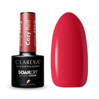 Claresa Cozy Red hibrīdlaka, 5g