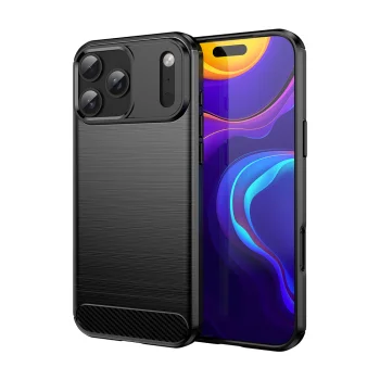 Carbon Case iPhone 17 Pro vāciņš, melns