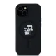 Karl Lagerfeld Silicone Karl & Choupette MagSafe vāciņš iPhone 15 Plus / 14 Plus, melns