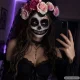 Halloween Temporary Tattoo, Realistic Teeth, 12x5 cm