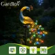Садовый светильник на солнечной батарее Gardlov 25281 Павлин, 40 LED