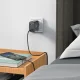 Сетевое зарядное устройство Acefast A29 GaN 2x USB-C 50W, черное