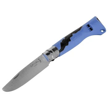 Opinel No. 07 Outdoor Junior saliekamais nazis ar svilpi, zils
