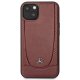 Mercedes Leather Urban Case for iPhone 14 Plus - Red