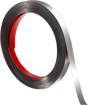Self-Adhesive Decorative Molding Trim 2cm x 10m, Silver